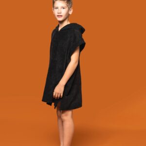 Poncho éponge à capuche enfant