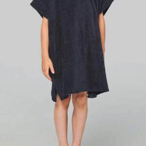 Poncho éponge à capuche enfant