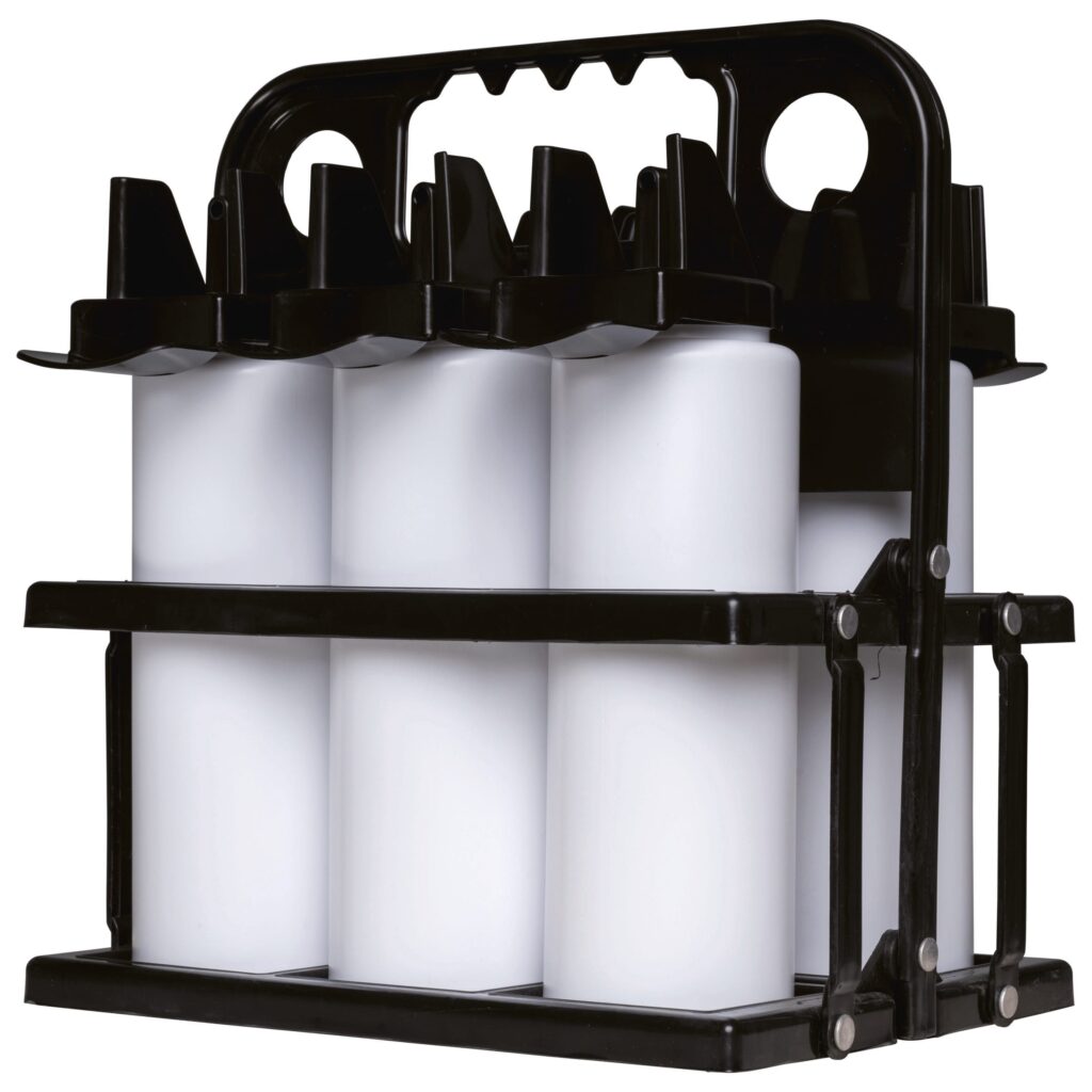 Porte-bouteilles pliable