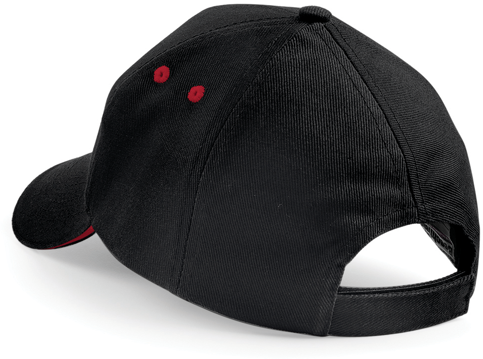 Casquette homme Ultimate à 5 panneaux sandwich contrasté