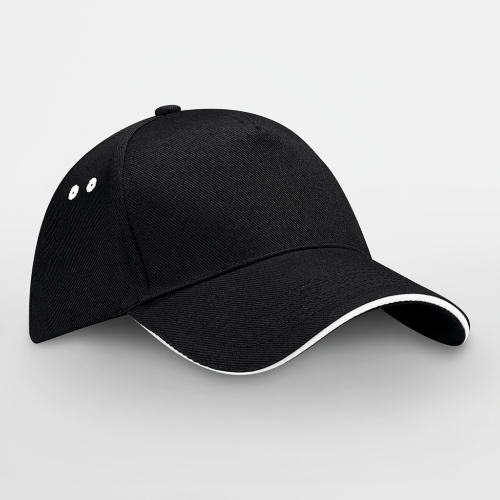 Casquette homme Ultimate à 5 panneaux sandwich contrasté