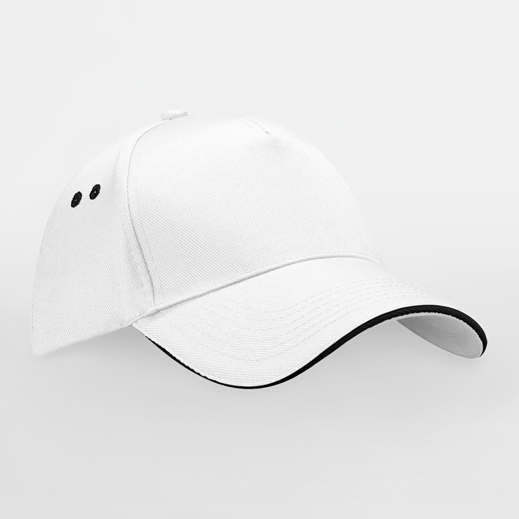 Casquette homme Ultimate à 5 panneaux sandwich contrasté