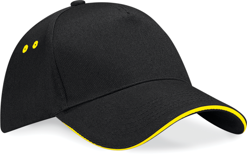 Casquette homme Ultimate à 5 panneaux sandwich contrasté