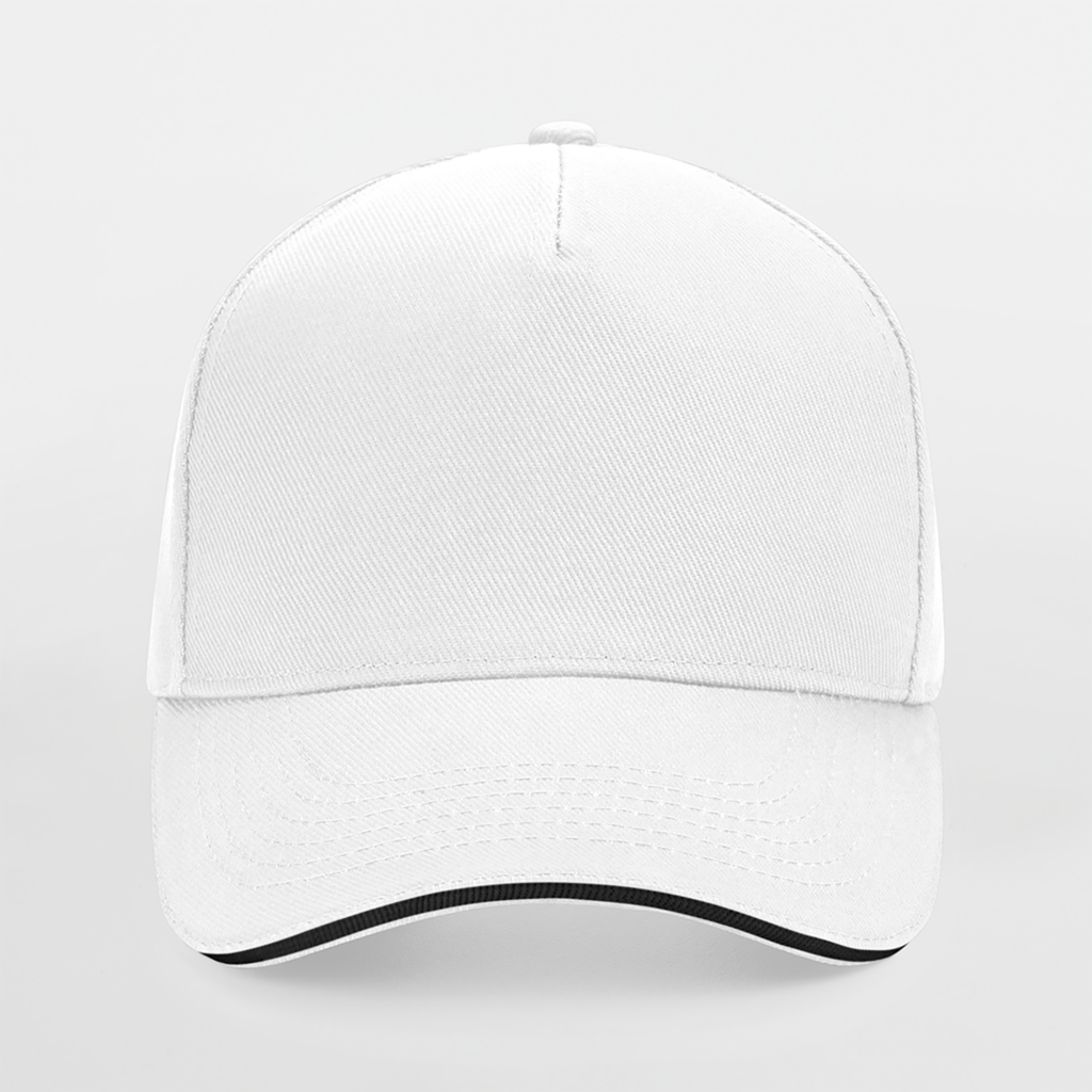 Casquette homme Ultimate à 5 panneaux sandwich contrasté