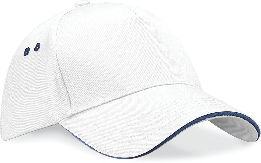 Casquette homme Ultimate à 5 panneaux sandwich contrasté