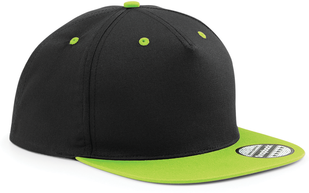 Casquette Snapback contrastée - 5 panneaux
