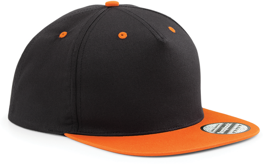 Casquette Snapback contrastée - 5 panneaux