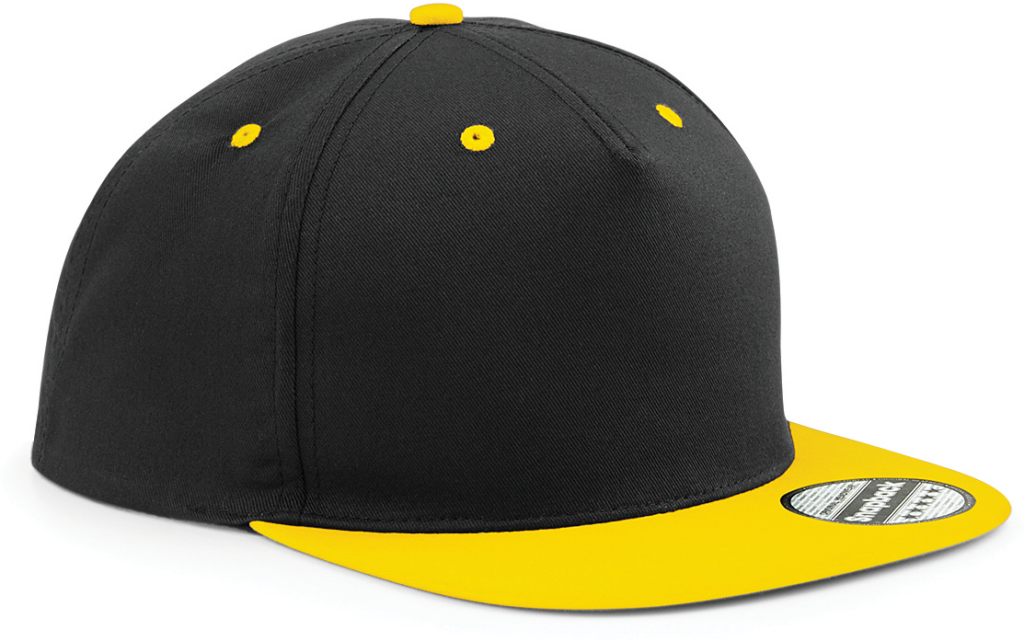 Casquette Snapback contrastée - 5 panneaux