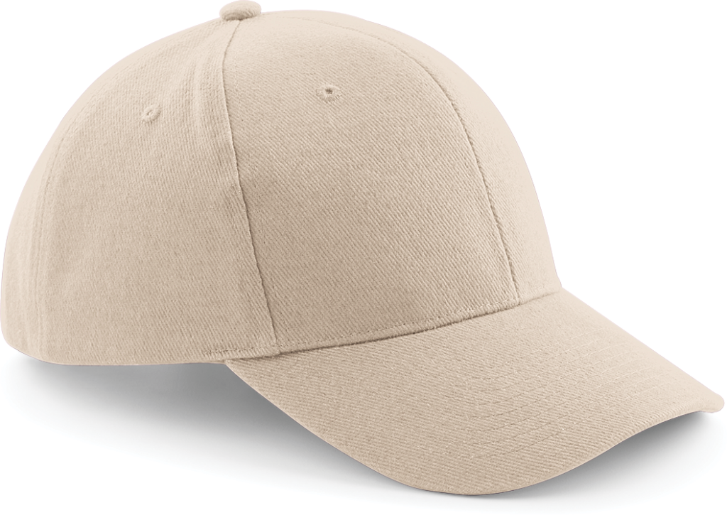 Casquette homme Pro-Style en coton brossé - 6 panneaux