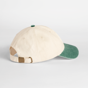 Casquette vintage compacte visière contrastée