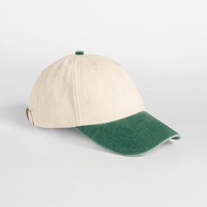 Casquette vintage compacte visière contrastée