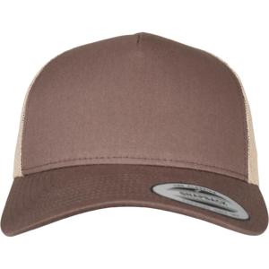 Casquette trucker retro bicolore