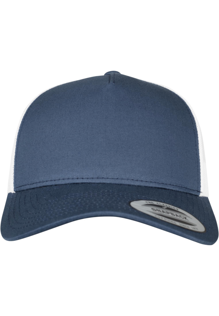 Casquette trucker retro bicolore