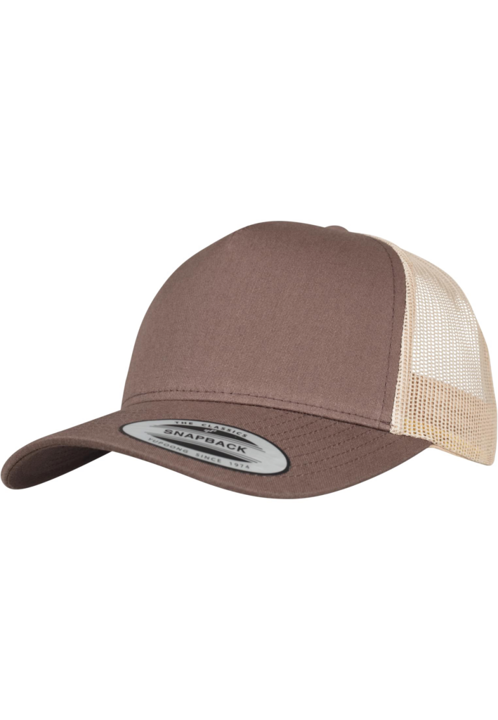 Casquette trucker retro bicolore