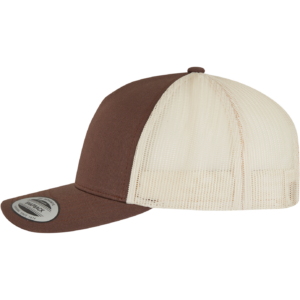 Casquette trucker retro bicolore