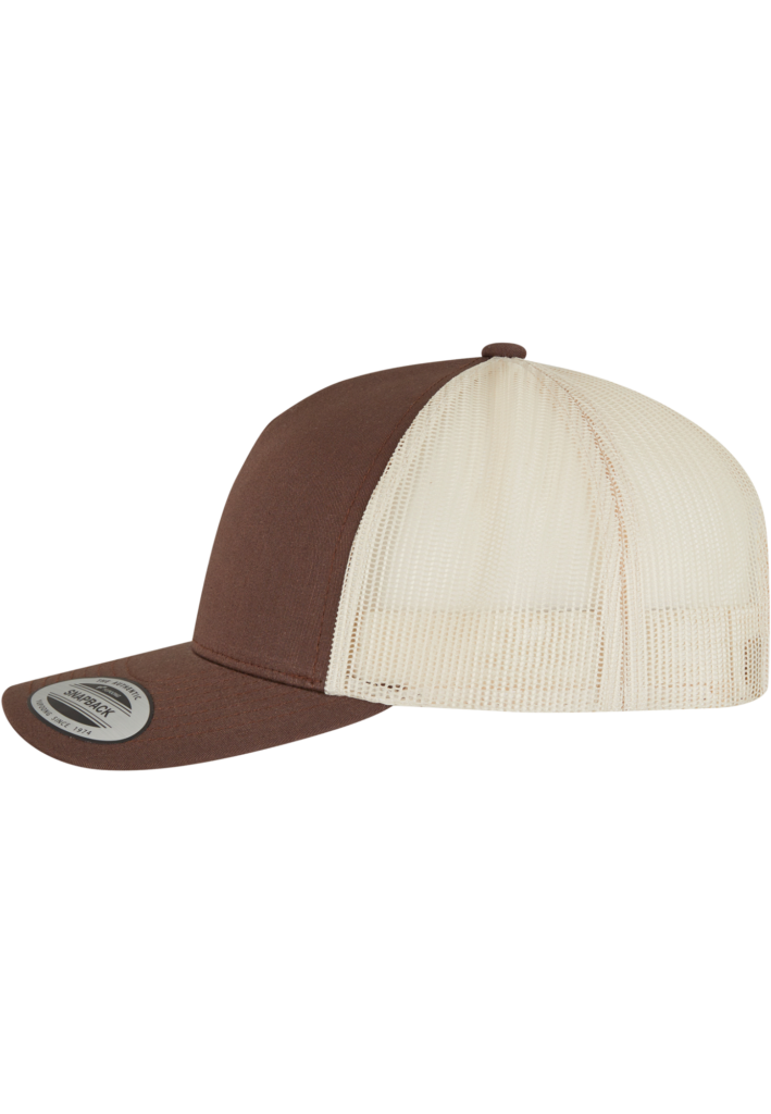 Casquette trucker retro bicolore