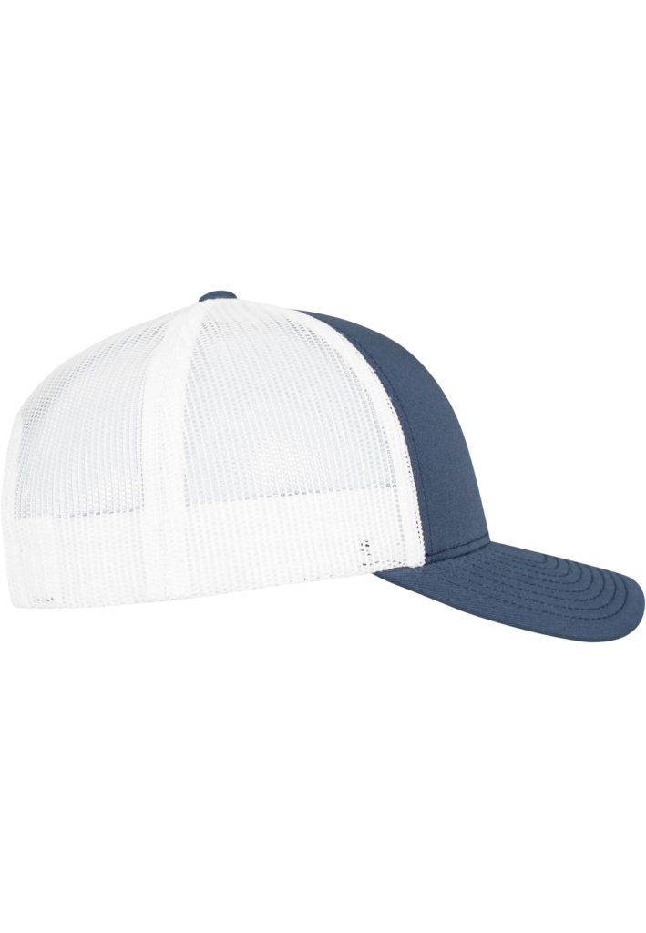 Casquette trucker retro bicolore