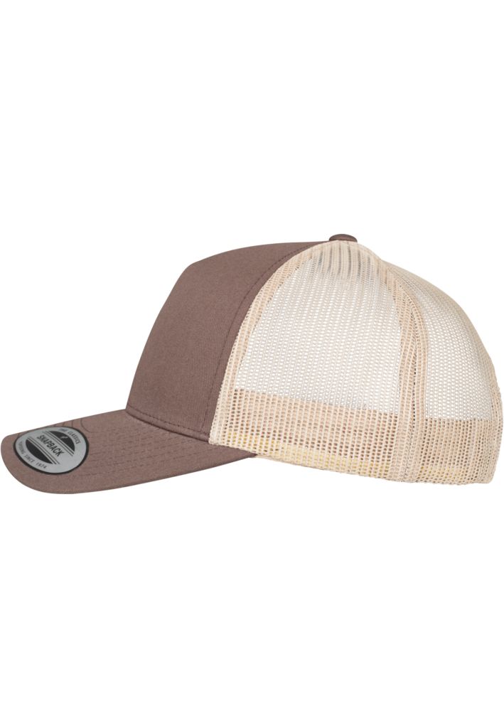 Casquette trucker retro bicolore