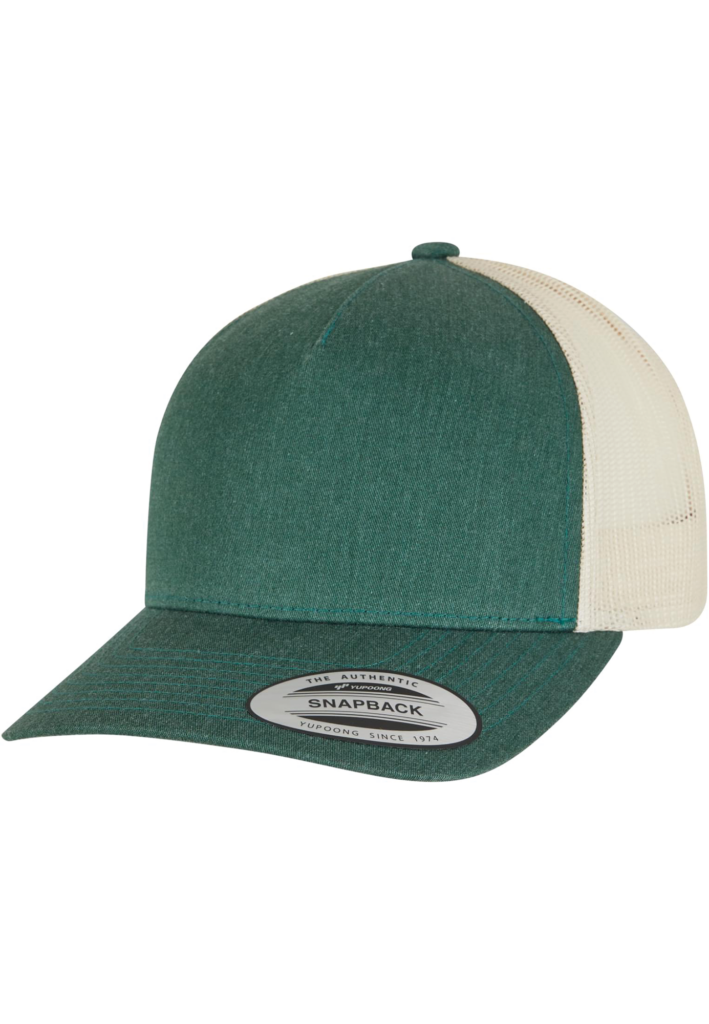 Casquette trucker retro bicolore