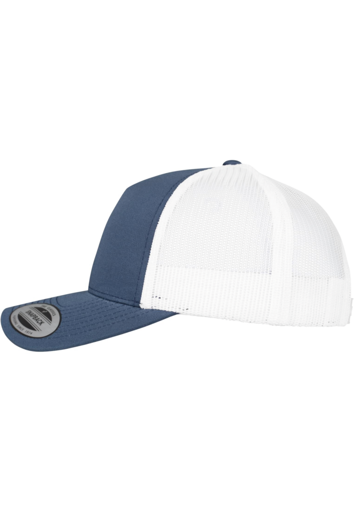 Casquette trucker retro bicolore