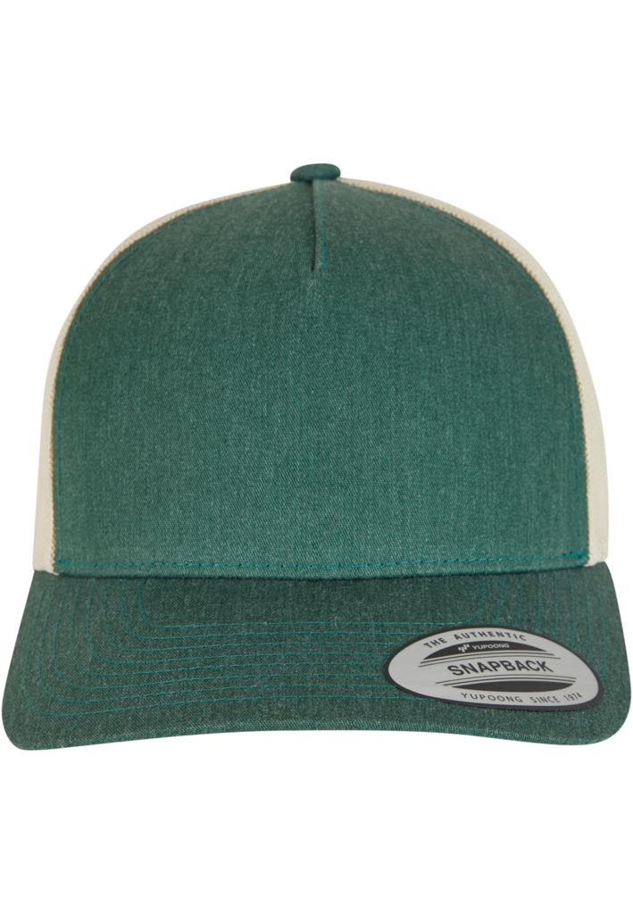Casquette trucker retro bicolore