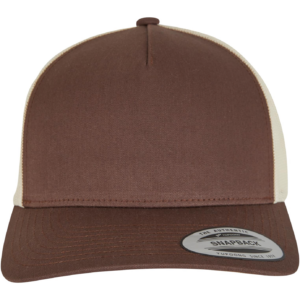 Casquette trucker retro bicolore