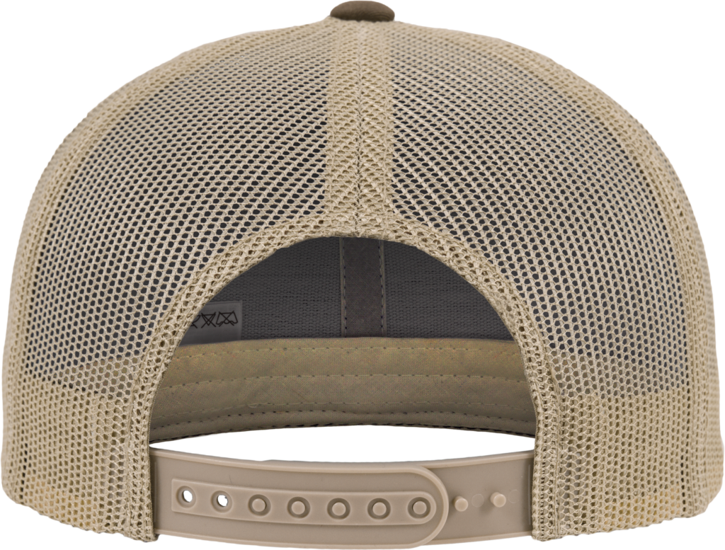 Casquette retro trucker bicolore