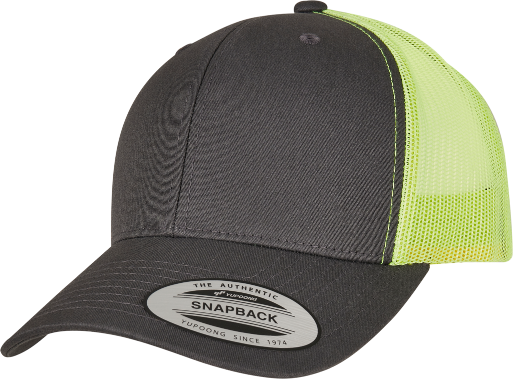 Casquette retro trucker bicolore
