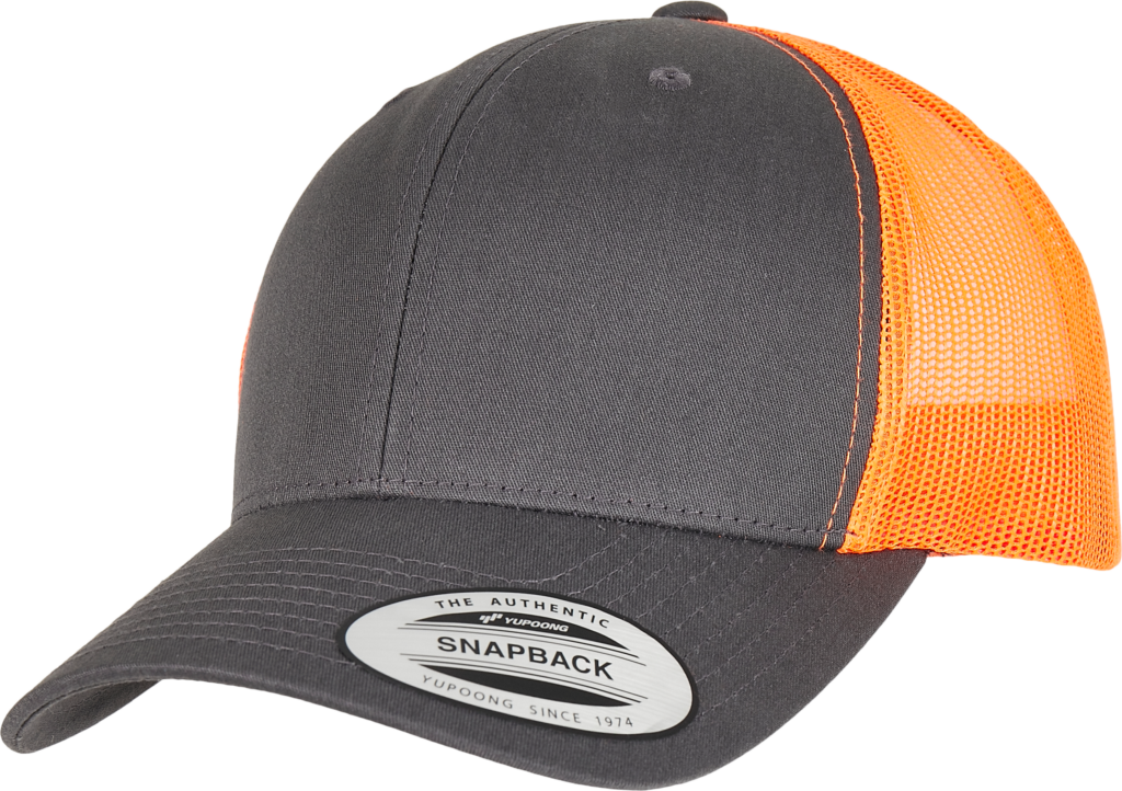 Casquette retro trucker bicolore