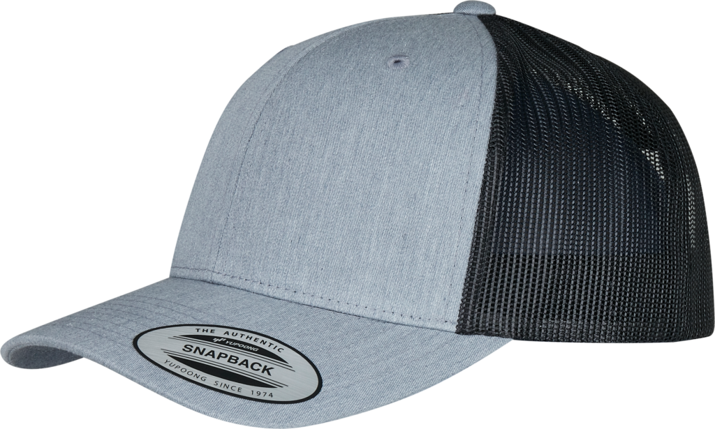 Casquette retro trucker bicolore