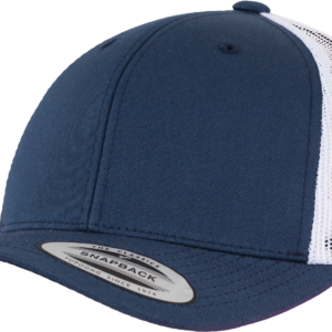 Casquette retro trucker bicolore