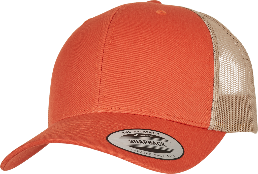 Casquette retro trucker bicolore