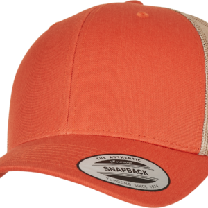 Casquette retro trucker bicolore