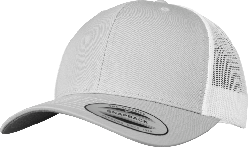 Casquette retro trucker bicolore