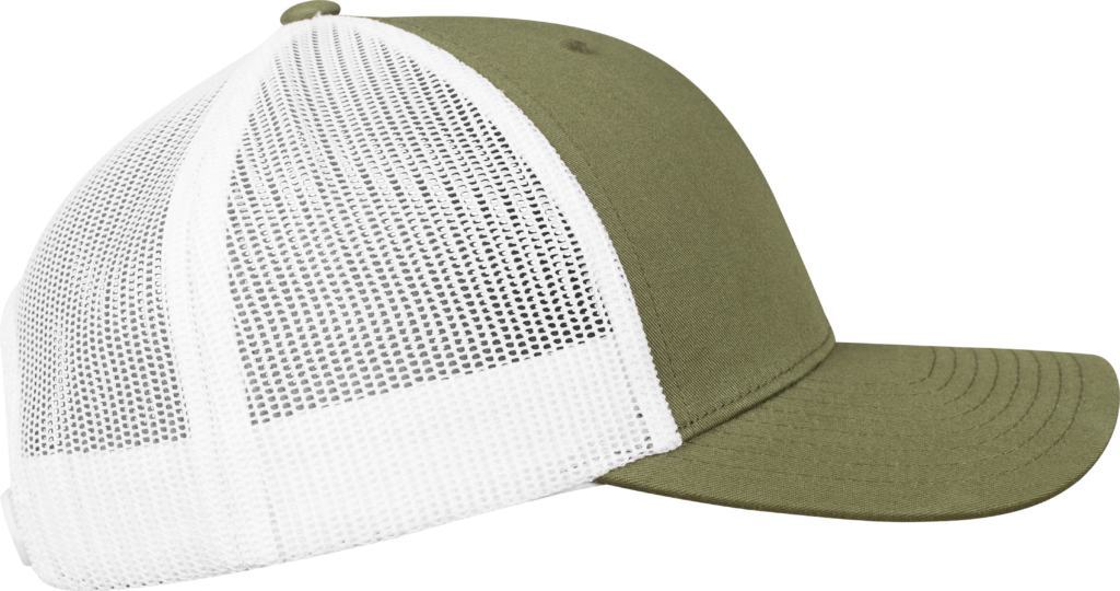 Casquette retro trucker bicolore