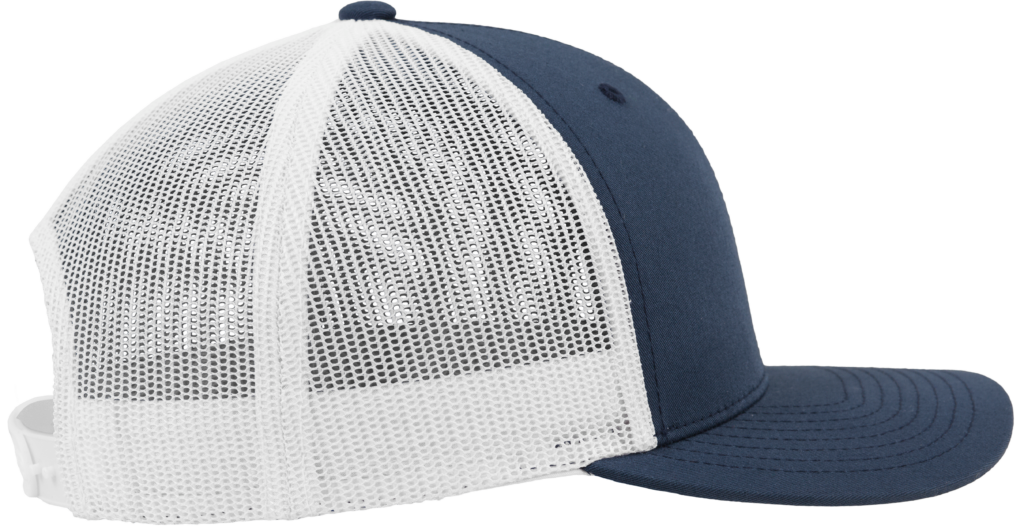 Casquette retro trucker bicolore