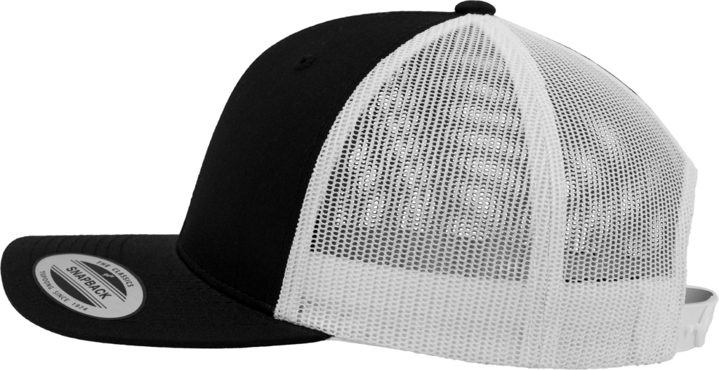 Casquette retro trucker bicolore