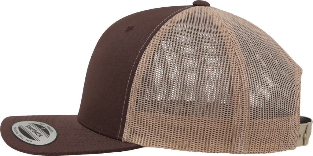Casquette retro trucker bicolore