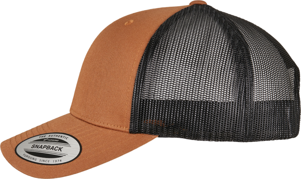 Casquette retro trucker bicolore