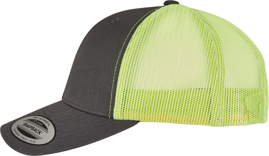 Casquette retro trucker bicolore