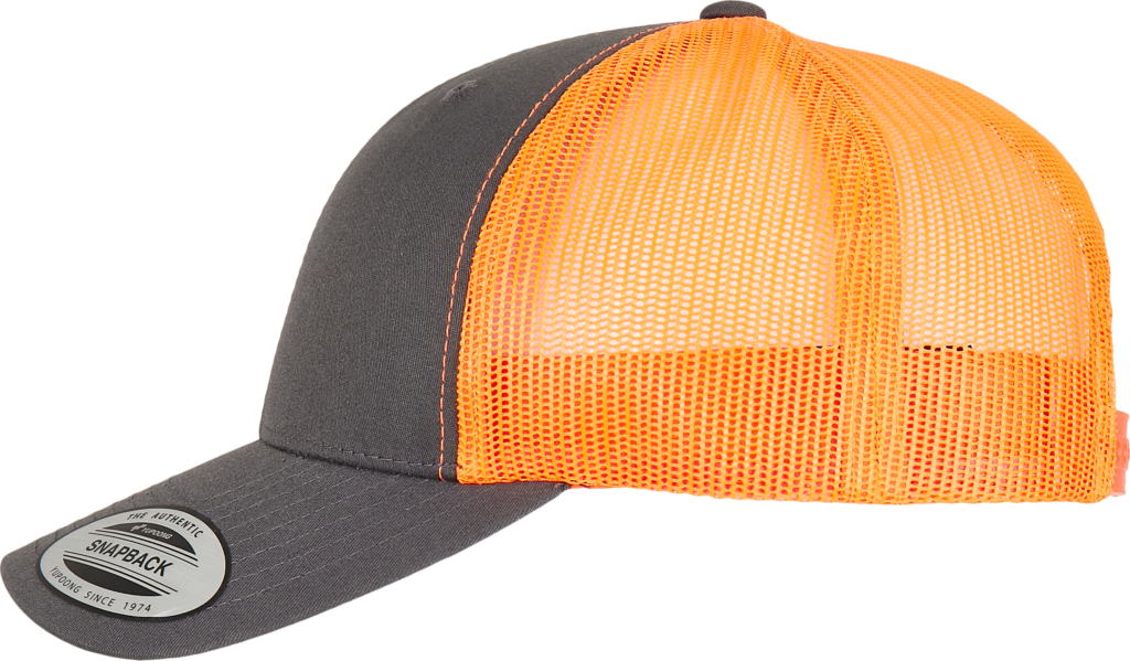 Casquette retro trucker bicolore