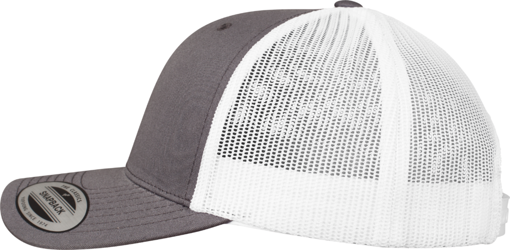Casquette retro trucker bicolore