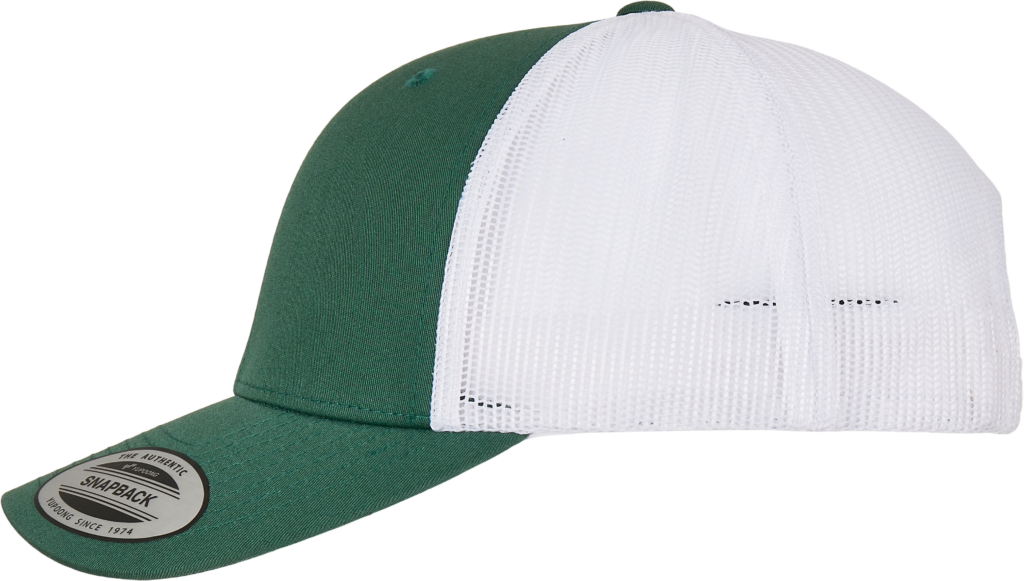 Casquette retro trucker bicolore