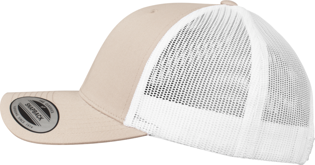 Casquette retro trucker bicolore