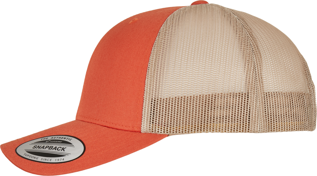 Casquette retro trucker bicolore