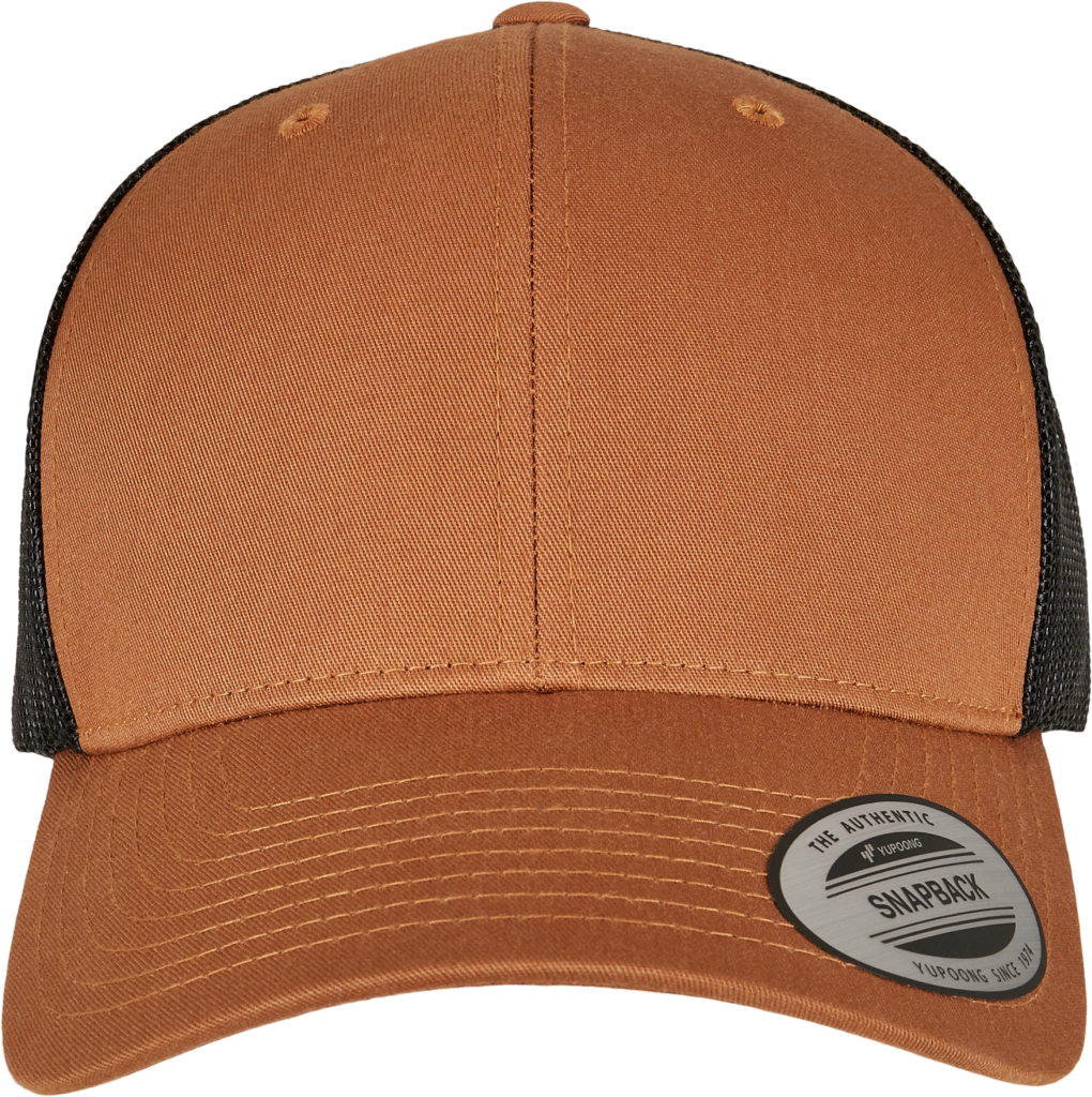 Casquette retro trucker bicolore