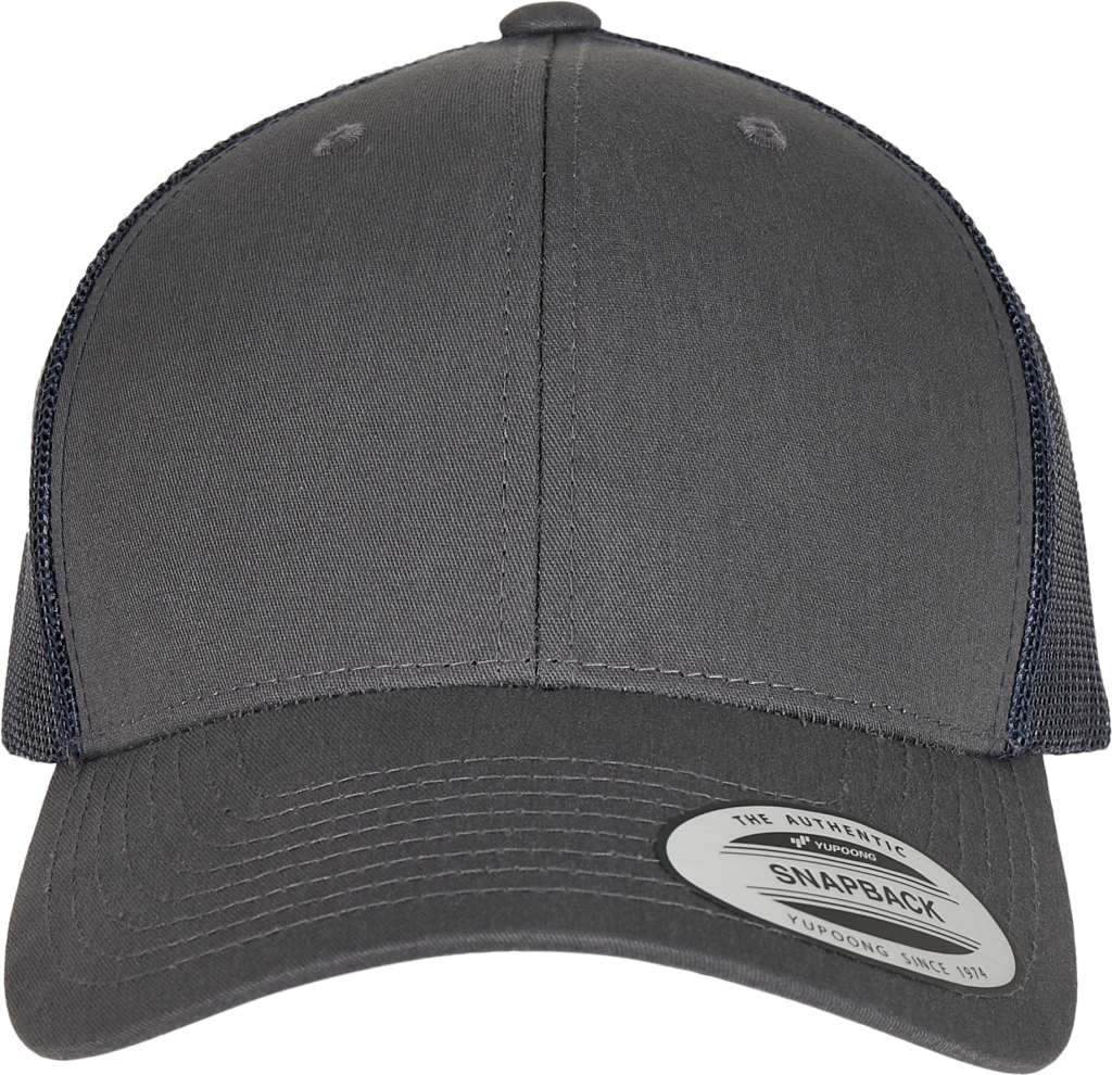 Casquette retro trucker bicolore