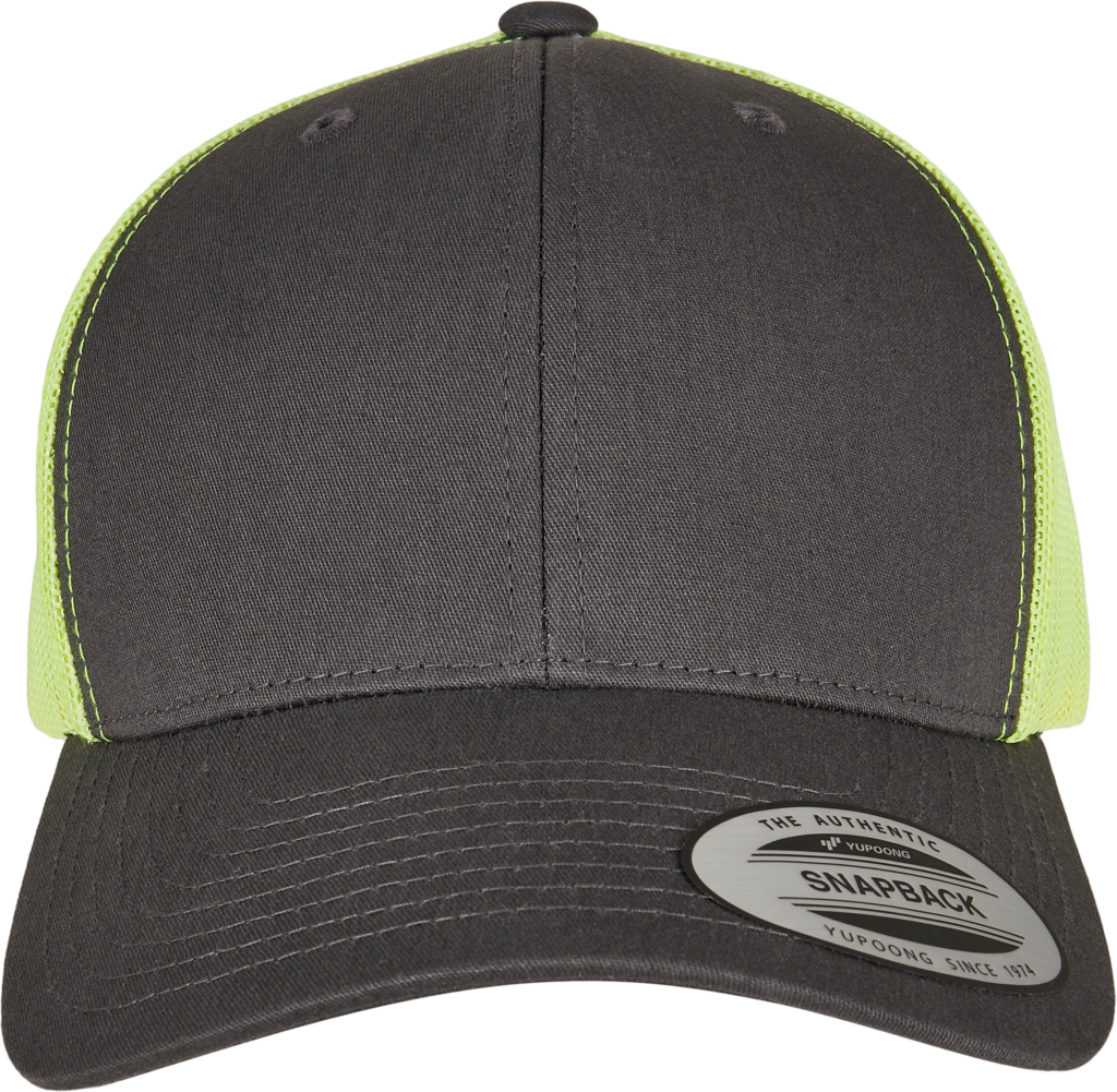 Casquette retro trucker bicolore