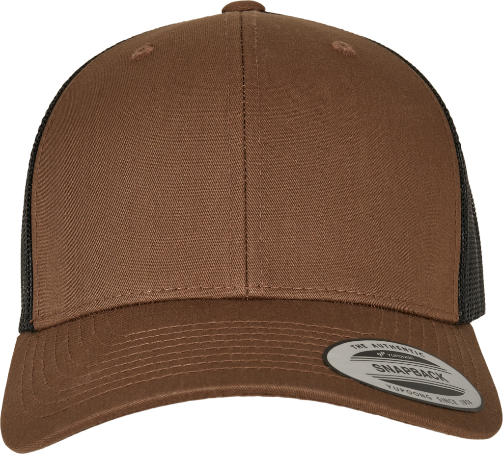 Casquette retro trucker bicolore