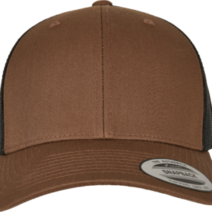 Casquette retro trucker bicolore
